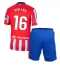 Atletico Madrid Nahuel Molina #16 Heimtrikot Kinder 2024-25 Kurzarm (+ kurze hosen)