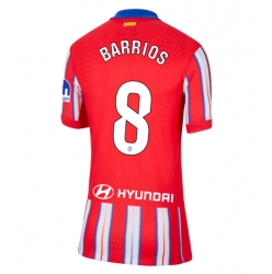 Atletico Madrid Pablo Barrios #8 Heimtrikot Frauen 2024-25 Kurzarm