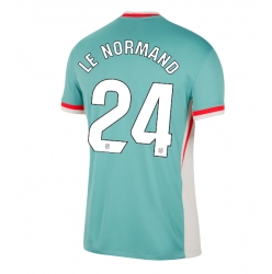 Atletico Madrid Robin Le Normand #24 Auswärtstrikot 2024-25 Kurzarm