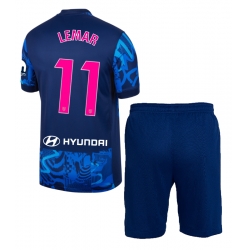 Atletico Madrid Thomas Lemar #11 3rd trikot Kinder 2024-25 Kurzarm (+ kurze hosen)