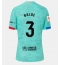 Barcelona Alejandro Balde #3 3rd trikot Frauen 2023-24 Kurzarm