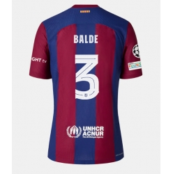 Barcelona Alejandro Balde #3 Heimtrikot 2023-24 Kurzarm