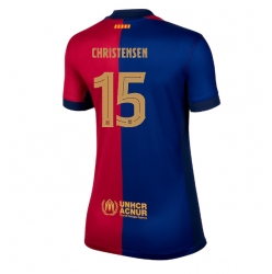 Barcelona Andreas Christensen #15 Heimtrikot Frauen 2024-25 Kurzarm