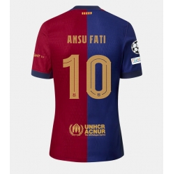 Barcelona Ansu Fati #10 Heimtrikot 2024-25 Kurzarm