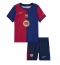 Barcelona Ansu Fati #10 Heimtrikot Kinder 2024-25 Kurzarm (+ kurze hosen)