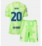 Barcelona Dani Olmo #20 3rd trikot Kinder 2024-25 Kurzarm (+ kurze hosen)