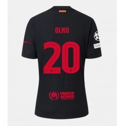 Barcelona Dani Olmo #20 Auswärtstrikot 2024-25 Kurzarm