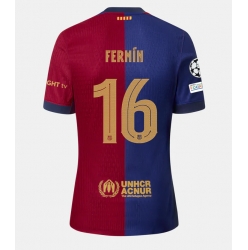 Barcelona Fermin Lopez #16 Heimtrikot 2024-25 Kurzarm