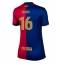 Barcelona Fermin Lopez #16 Heimtrikot Frauen 2024-25 Kurzarm