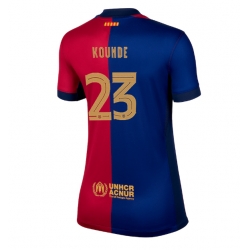 Barcelona Jules Kounde #23 Heimtrikot Frauen 2024-25 Kurzarm