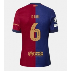 Barcelona Paez Gavi #6 Heimtrikot 2024-25 Kurzarm