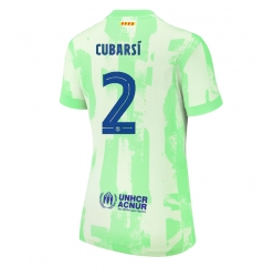 Barcelona Pau Cubarsi #2 3rd trikot Frauen 2024-25 Kurzarm