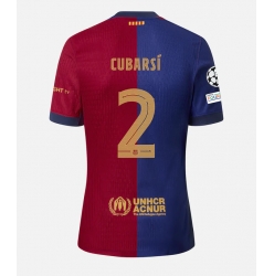 Barcelona Pau Cubarsi #2 Heimtrikot 2024-25 Kurzarm