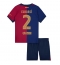 Barcelona Pau Cubarsi #2 Heimtrikot Kinder 2024-25 Kurzarm (+ kurze hosen)