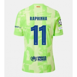 Barcelona Raphinha Belloli #11 3rd trikot 2024-25 Kurzarm