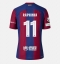 Barcelona Raphinha Belloli #11 Heimtrikot 2023-24 Kurzarm