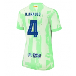 Barcelona Ronald Araujo #4 3rd trikot Frauen 2024-25 Kurzarm