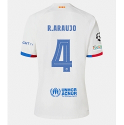 Barcelona Ronald Araujo #4 Auswärtstrikot 2023-24 Kurzarm