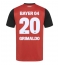 Bayer Leverkusen Alejandro Grimaldo #20 Heimtrikot 2024-25 Kurzarm