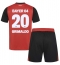 Bayer Leverkusen Alejandro Grimaldo #20 Heimtrikot Kinder 2024-25 Kurzarm (+ kurze hosen)