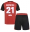 Bayer Leverkusen Amine Adli #21 Heimtrikot Kinder 2024-25 Kurzarm (+ kurze hosen)