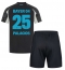 Bayer Leverkusen Exequiel Palacios #25 3rd trikot Kinder 2024-25 Kurzarm (+ kurze hosen)