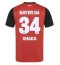 Bayer Leverkusen Granit Xhaka #34 Heimtrikot 2024-25 Kurzarm