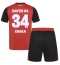 Bayer Leverkusen Granit Xhaka #34 Heimtrikot Kinder 2024-25 Kurzarm (+ kurze hosen)