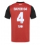 Bayer Leverkusen Jonathan Tah #4 Heimtrikot 2024-25 Kurzarm