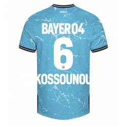 Bayer Leverkusen Odilon Kossounou #6 3rd trikot 2023-24 Kurzarm