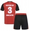 Bayer Leverkusen Piero Hincapie #3 Heimtrikot Kinder 2024-25 Kurzarm (+ kurze hosen)