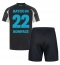 Bayer Leverkusen Victor Boniface #22 3rd trikot Kinder 2024-25 Kurzarm (+ kurze hosen)