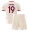 Bayern Munich Alphonso Davies #19 3rd trikot Kinder 2024-25 Kurzarm (+ kurze hosen)