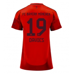 Bayern Munich Alphonso Davies #19 Heimtrikot Frauen 2024-25 Kurzarm