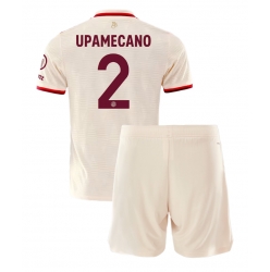 Bayern Munich Dayot Upamecano #2 3rd trikot Kinder 2024-25 Kurzarm (+ kurze hosen)