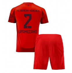 Bayern Munich Dayot Upamecano #2 Heimtrikot Kinder 2024-25 Kurzarm (+ kurze hosen)