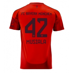 Bayern Munich Jamal Musiala #42 Heimtrikot 2024-25 Kurzarm