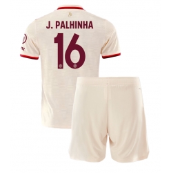 Bayern Munich Joao Palhinha #16 3rd trikot Kinder 2024-25 Kurzarm (+ kurze hosen)