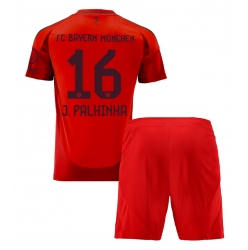 Bayern Munich Joao Palhinha #16 Heimtrikot Kinder 2024-25 Kurzarm (+ kurze hosen)