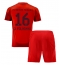 Bayern Munich Joao Palhinha #16 Heimtrikot Kinder 2024-25 Kurzarm (+ kurze hosen)