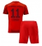 Bayern Munich Kingsley Coman #11 Heimtrikot Kinder 2024-25 Kurzarm (+ kurze hosen)