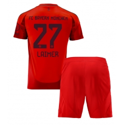 Bayern Munich Konrad Laimer #27 Heimtrikot Kinder 2024-25 Kurzarm (+ kurze hosen)