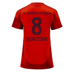 Bayern Munich Leon Goretzka #8 Heimtrikot Frauen 2024-25 Kurzarm