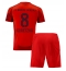 Bayern Munich Leon Goretzka #8 Heimtrikot Kinder 2024-25 Kurzarm (+ kurze hosen)