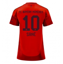 Bayern Munich Leroy Sane #10 Heimtrikot Frauen 2024-25 Kurzarm