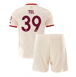 Bayern Munich Mathys Tel #39 3rd trikot Kinder 2024-25 Kurzarm (+ kurze hosen)