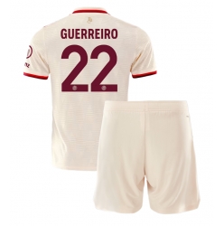 Bayern Munich Raphael Guerreiro #22 3rd trikot Kinder 2024-25 Kurzarm (+ kurze hosen)