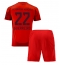 Bayern Munich Raphael Guerreiro #22 Heimtrikot Kinder 2024-25 Kurzarm (+ kurze hosen)