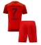 Bayern Munich Serge Gnabry #7 Heimtrikot Kinder 2024-25 Kurzarm (+ kurze hosen)