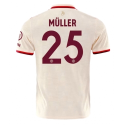 Bayern Munich Thomas Muller #25 3rd trikot 2024-25 Kurzarm